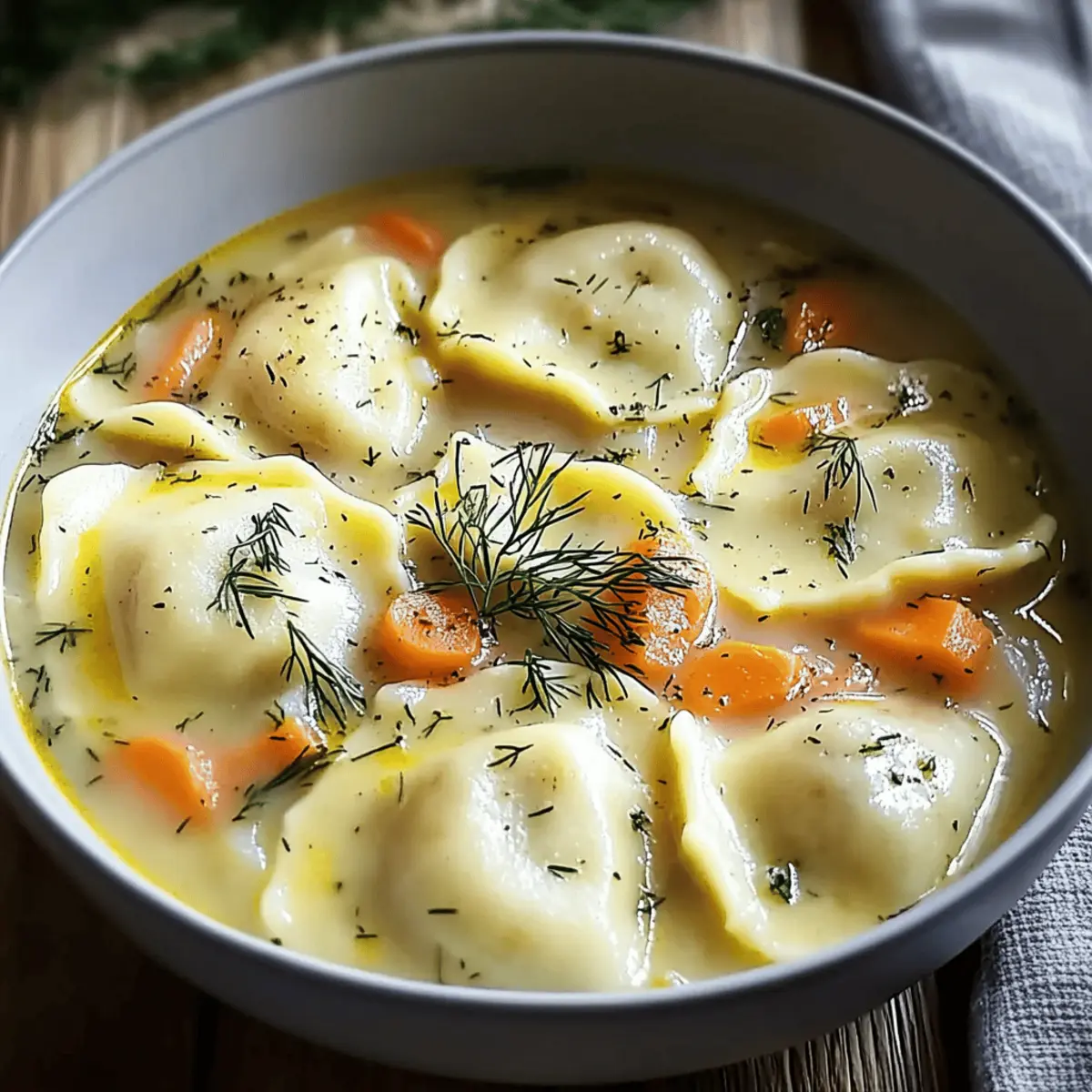 Cozy Up with Delicious Dill Pierogi Soup You’ll Love