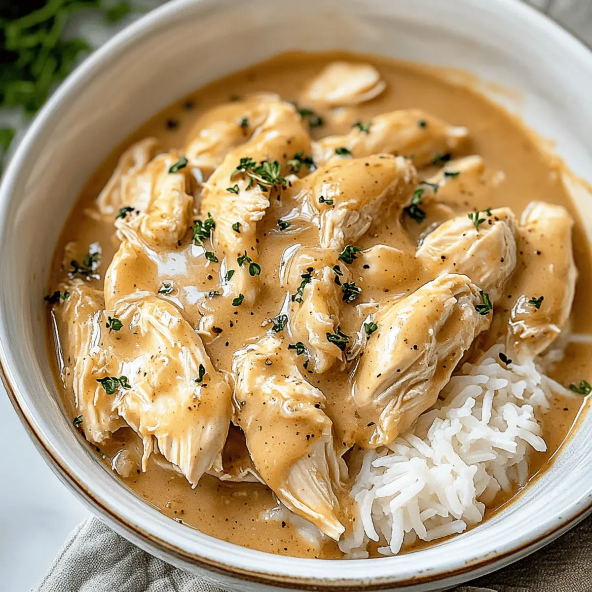 Easy Crockpot Chicken and Gravy for Effortless Comfort Food