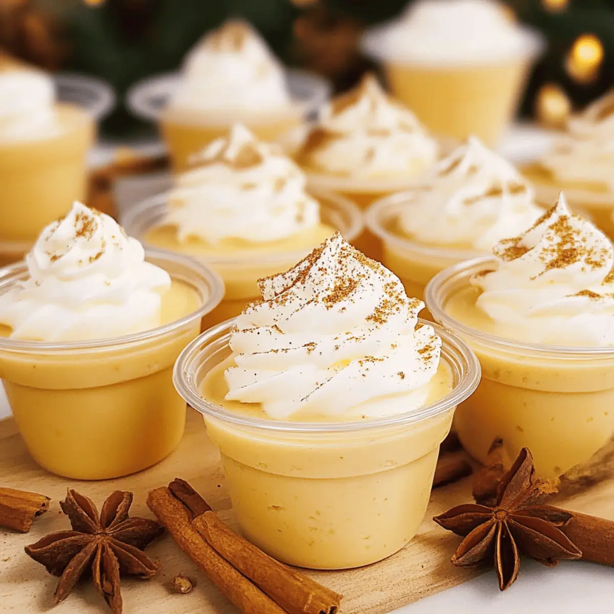 Delicious Eggnog Pudding Shots for Your Holiday Parties