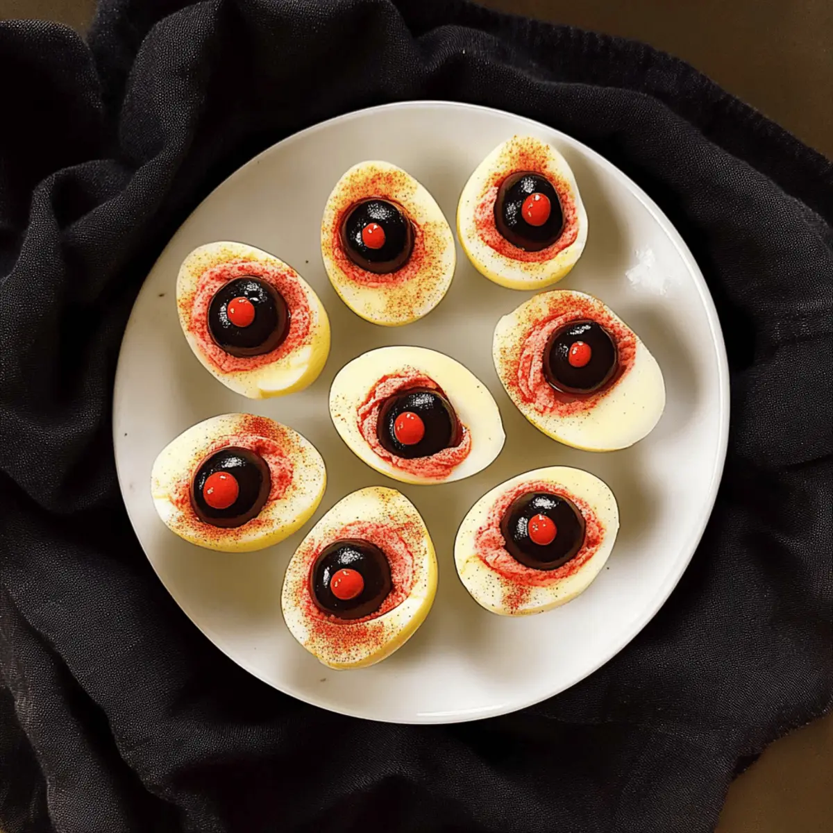 Festive Eyeball Deviled Eggs That Wow Your Halloween Guests