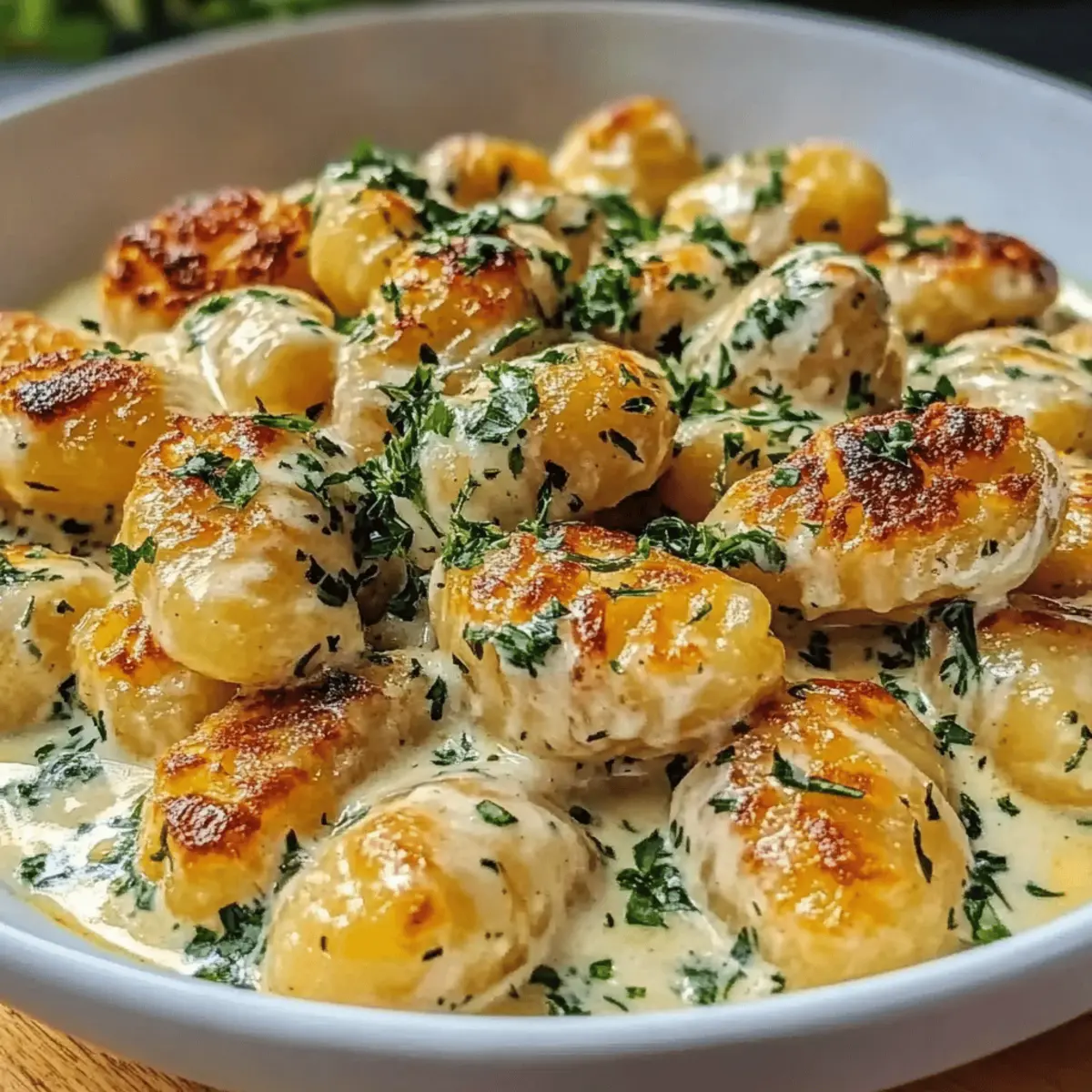 Gnocchi with Creamy Sauce: A Cozy Comfort Food Dream