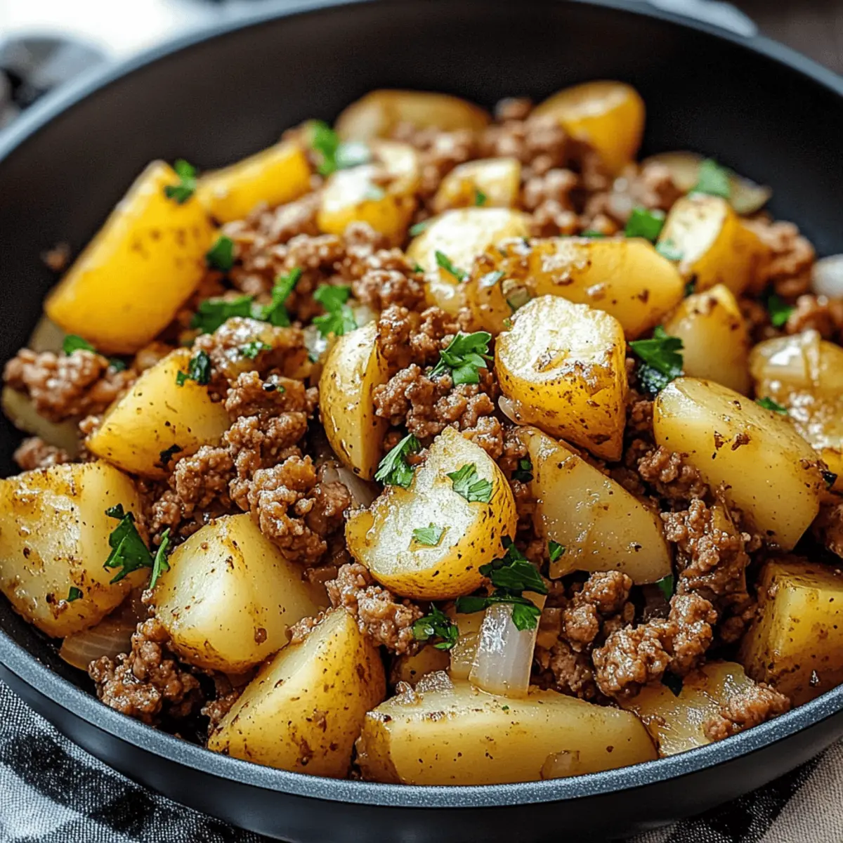 Savory Ground Turkey with Potatoes for Cozy Weeknight Dinners