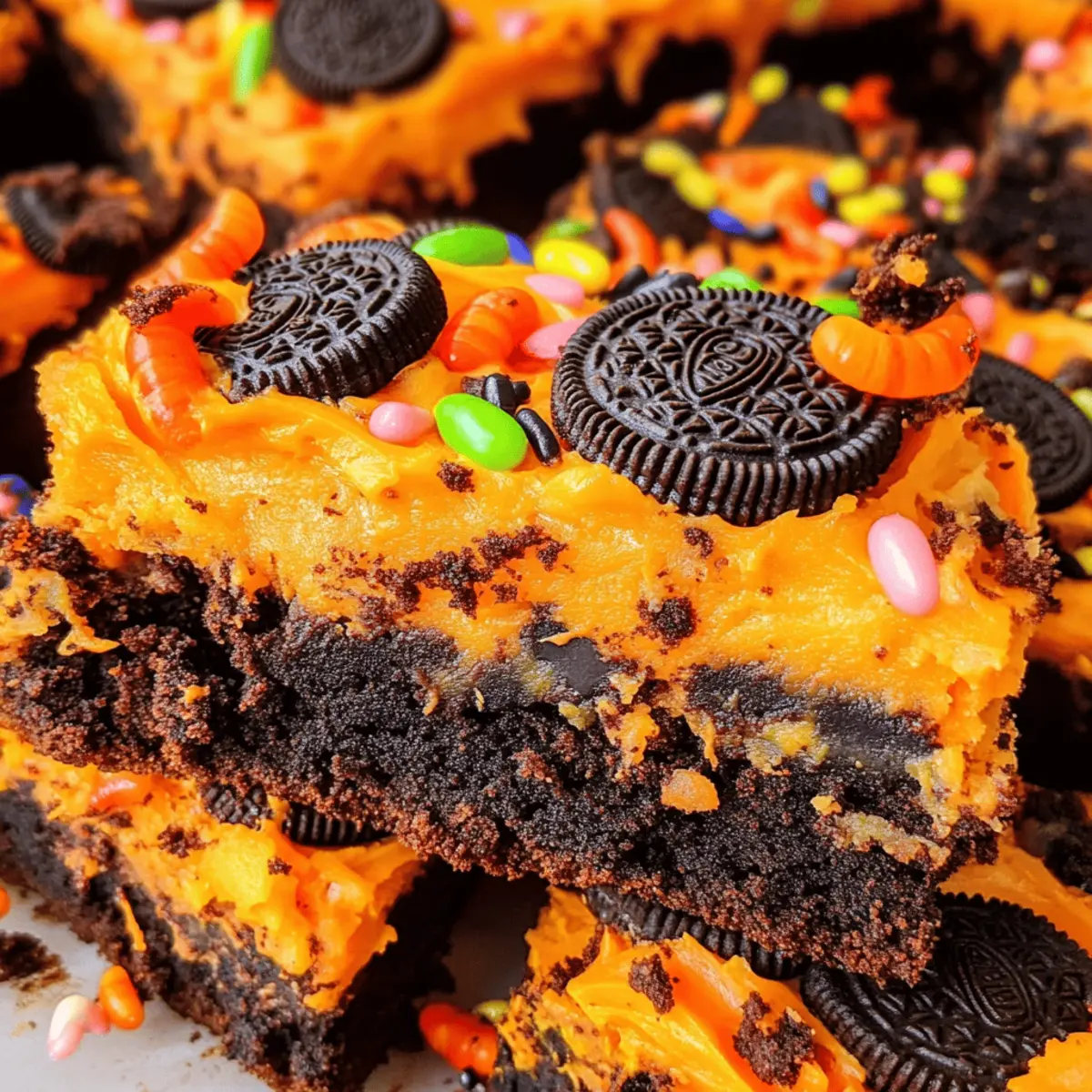 Irresistible Halloween Oreo Brownies for Festive Fun