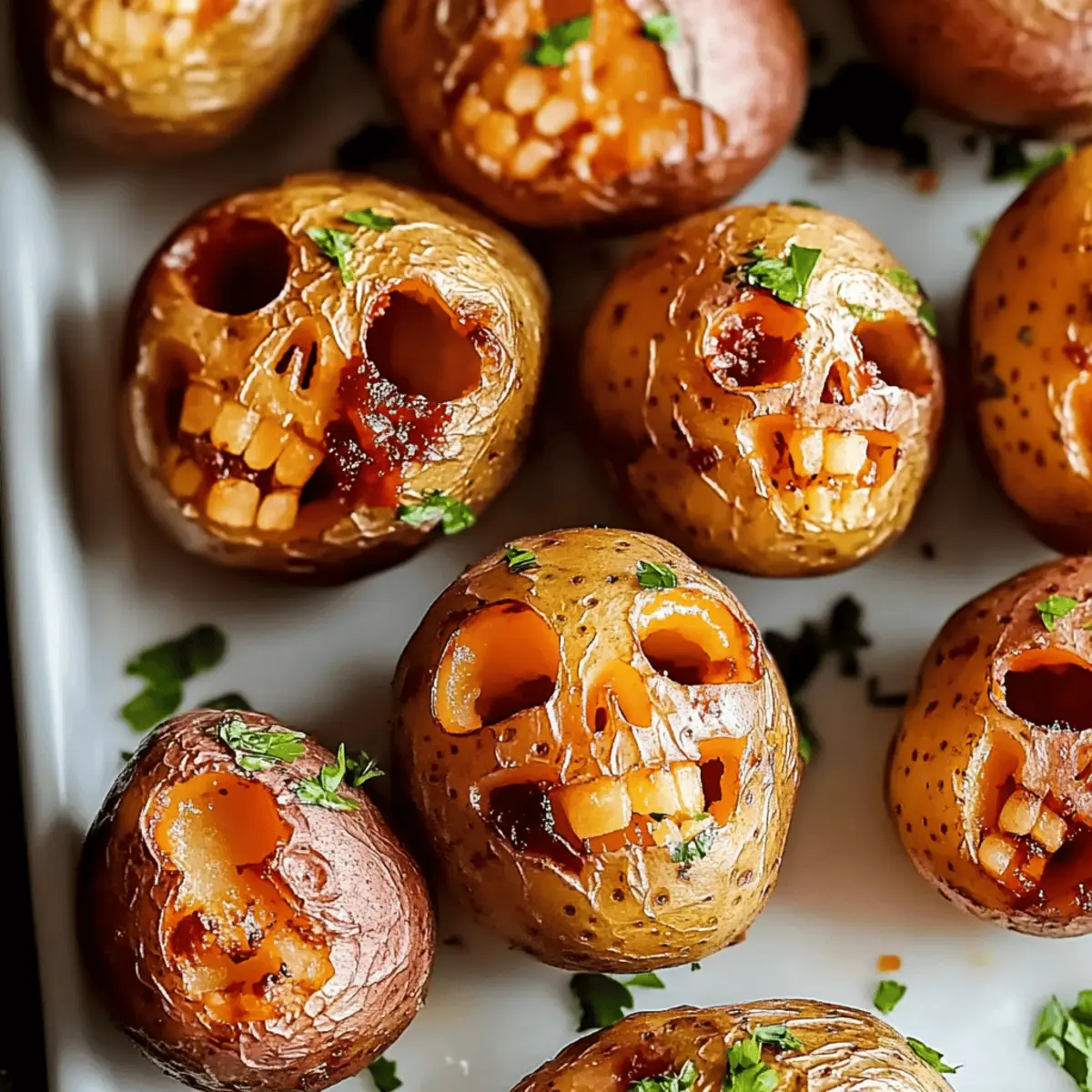 Crispy Halloween Skull Potatoes: Spook Up Your Feast