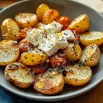 Healthy Baked Feta Potatoes
