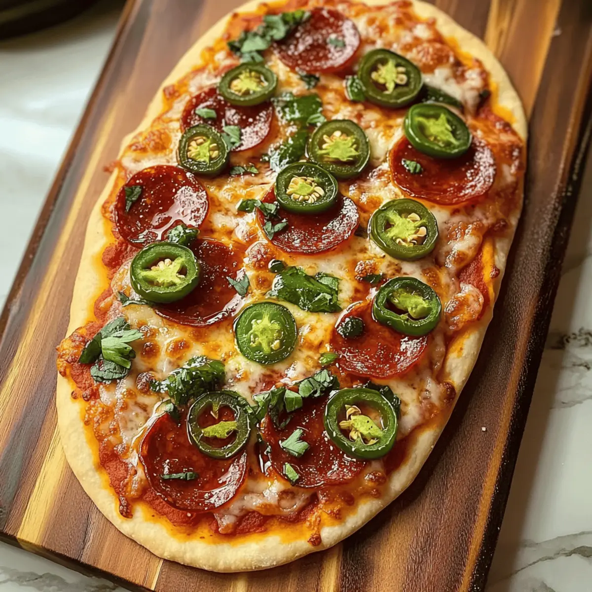Sweet & Spicy Honey Flatbread Pizza You’ll Crave Again!