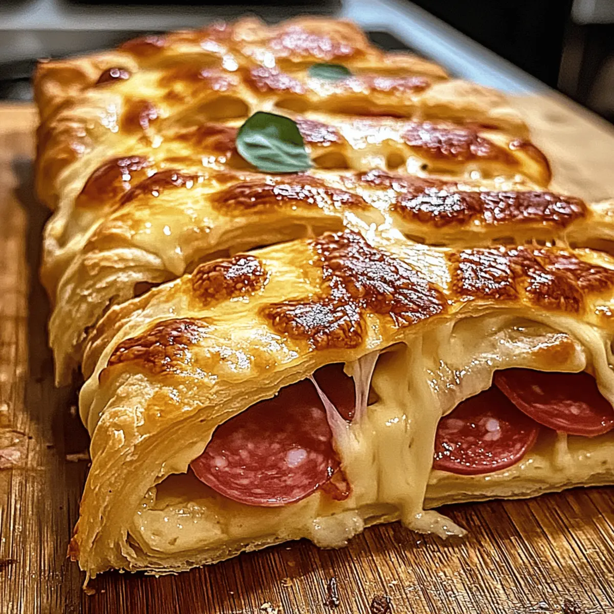 Melt-in-Your-Mouth Italian Crescent Roll Sandwich Bake