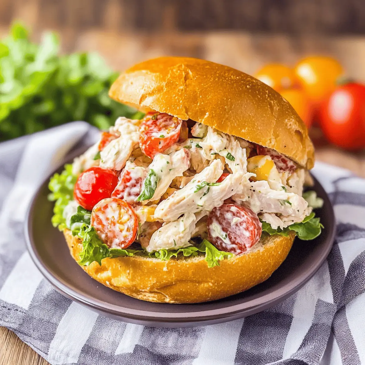 Italian Grinder Chicken Salad: Creamy Deli Delight at Home