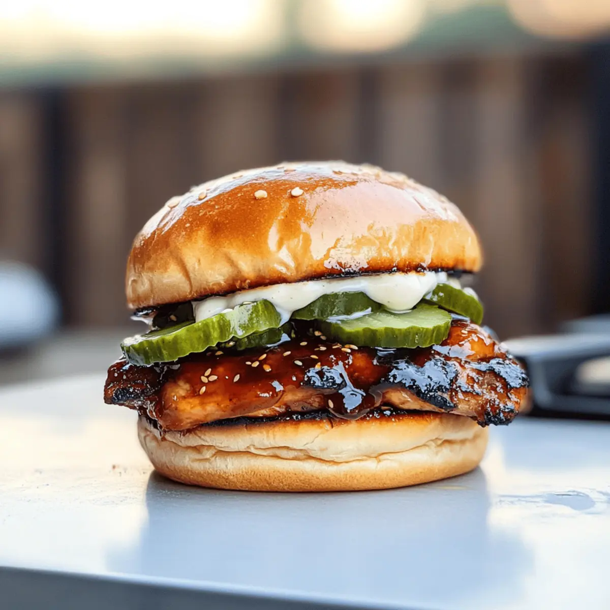 Savory Korean BBQ Grilled Chicken Sandwich You’ll Crave