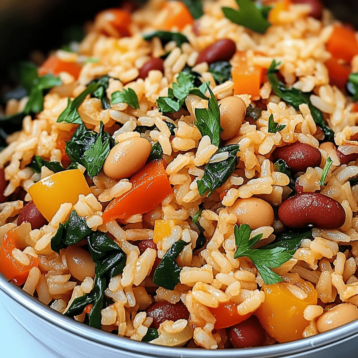Mediterranean Rice and Beans: Comfort in Every Bite