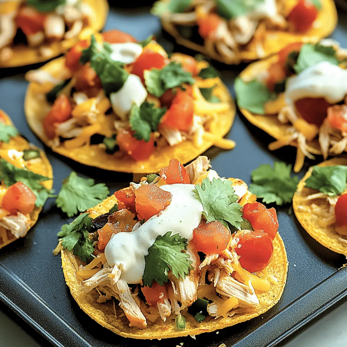 Crispy Mexican Rotisserie Chicken Tostadas in 30 Minutes