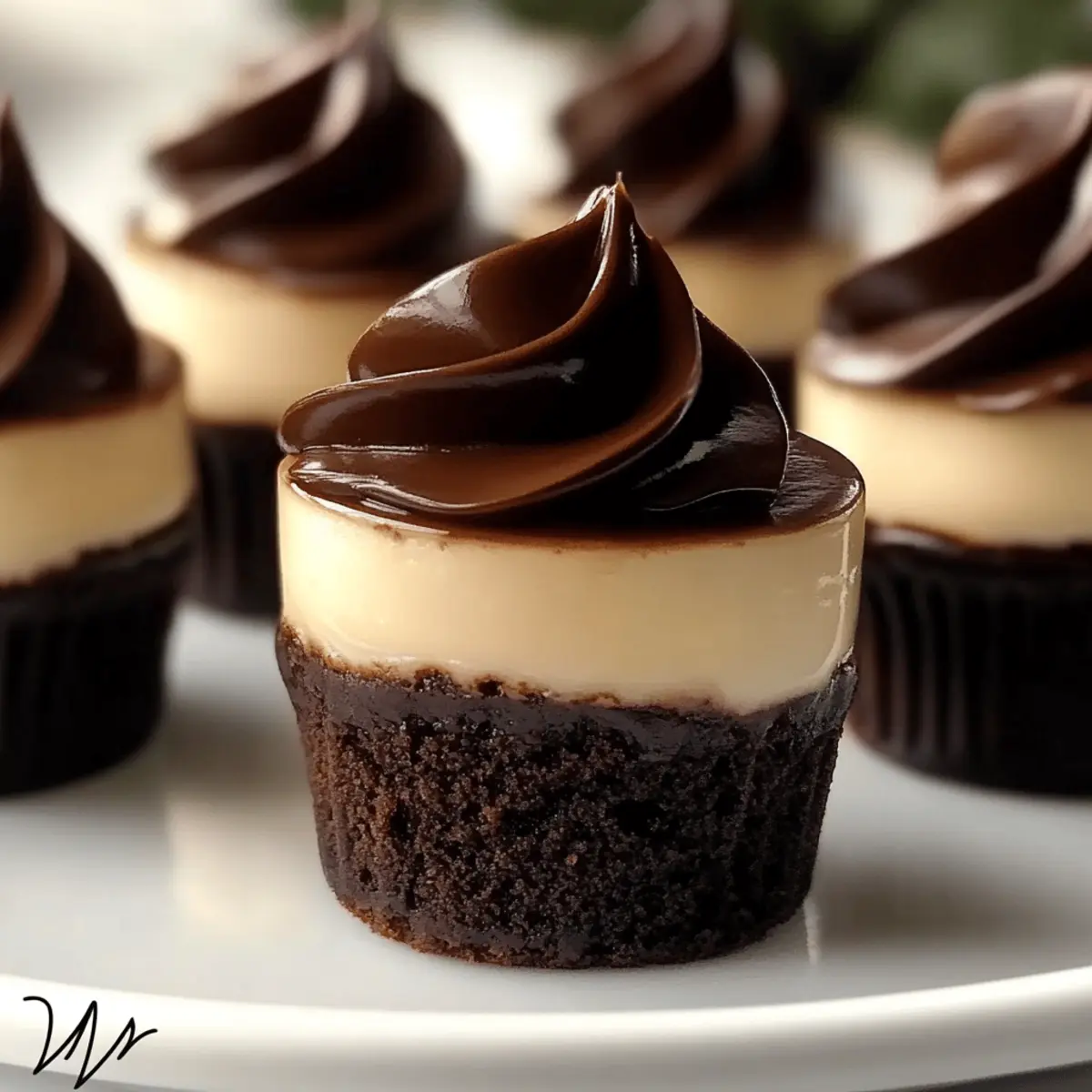 Irresistibly Creamy Mini Chocolate Cheesecake Bites
