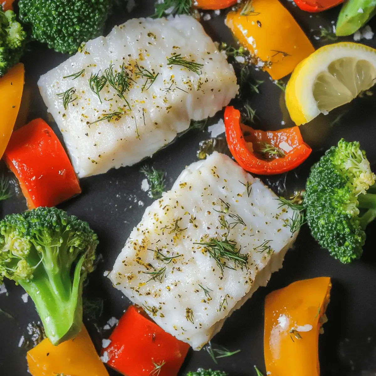 Oven-Baked Cod With Dill and Lemon for a Fresh Weeknight Feast