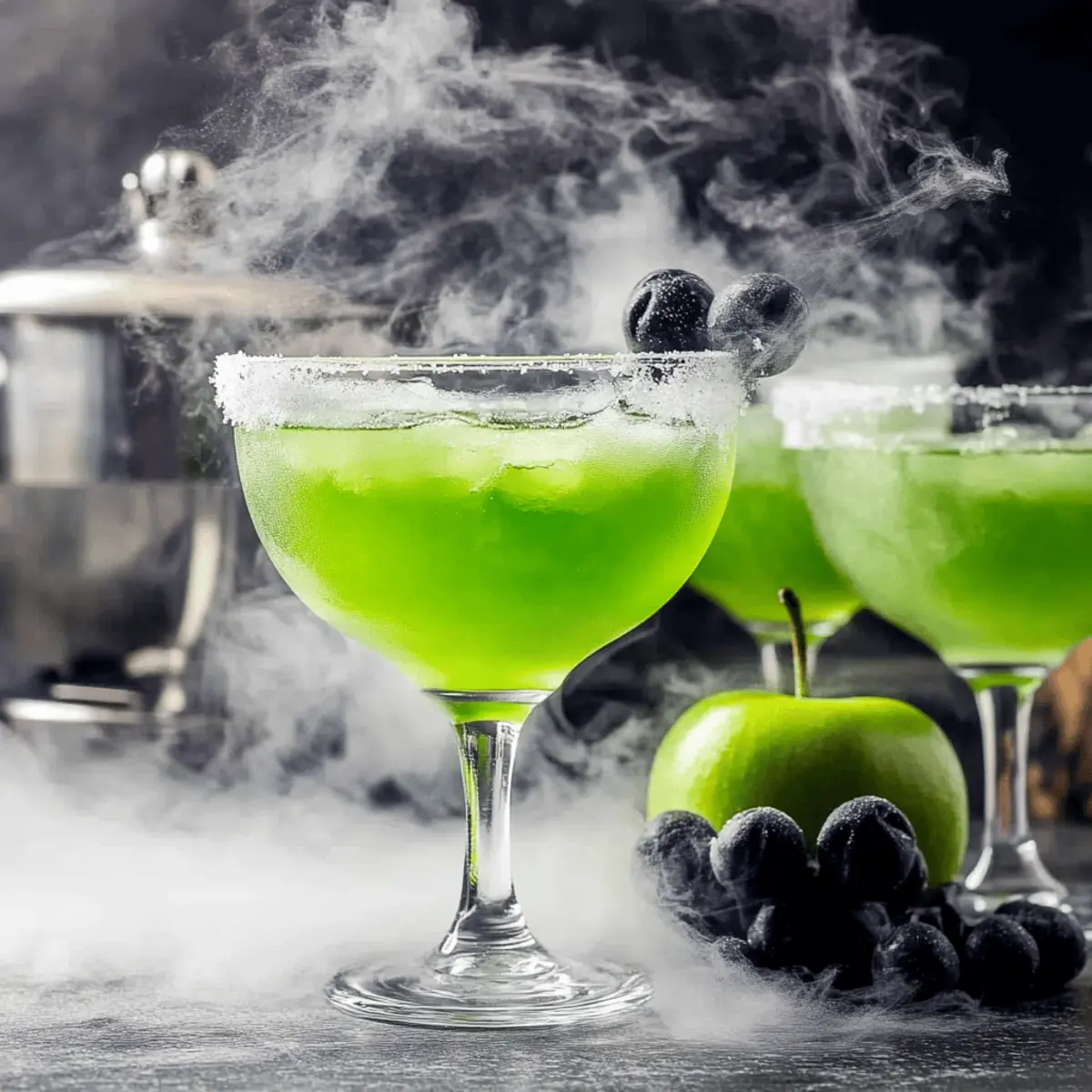 Make Spooky Spirits with This Poison Apple Halloween Cocktail