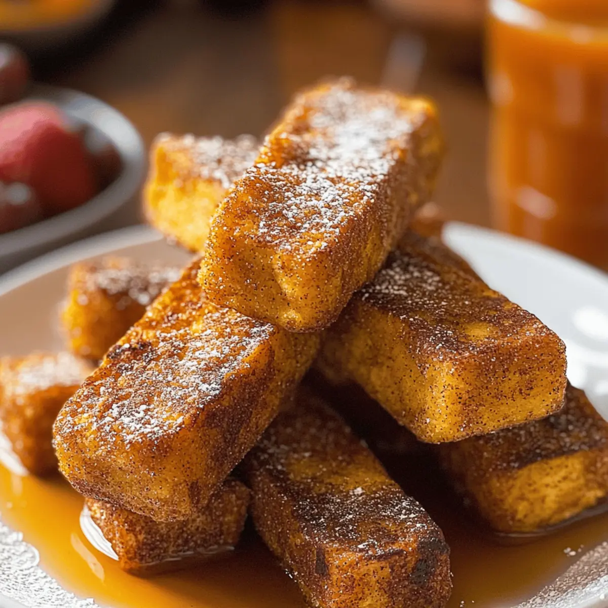 Cozy Pumpkin French Toast Sticks for Fall Mornings