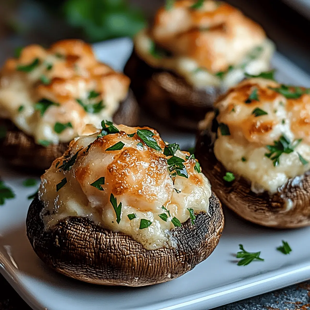Savory Seafood Stuffed Mushrooms that Impress Every Time