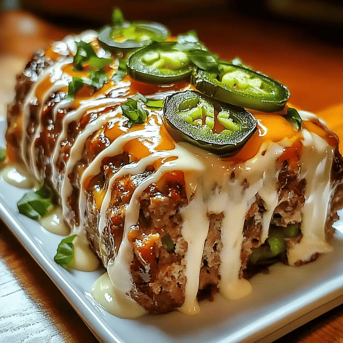 Smoky Jalapeño Popper Meatloaf That’ll Spice Up Dinner!