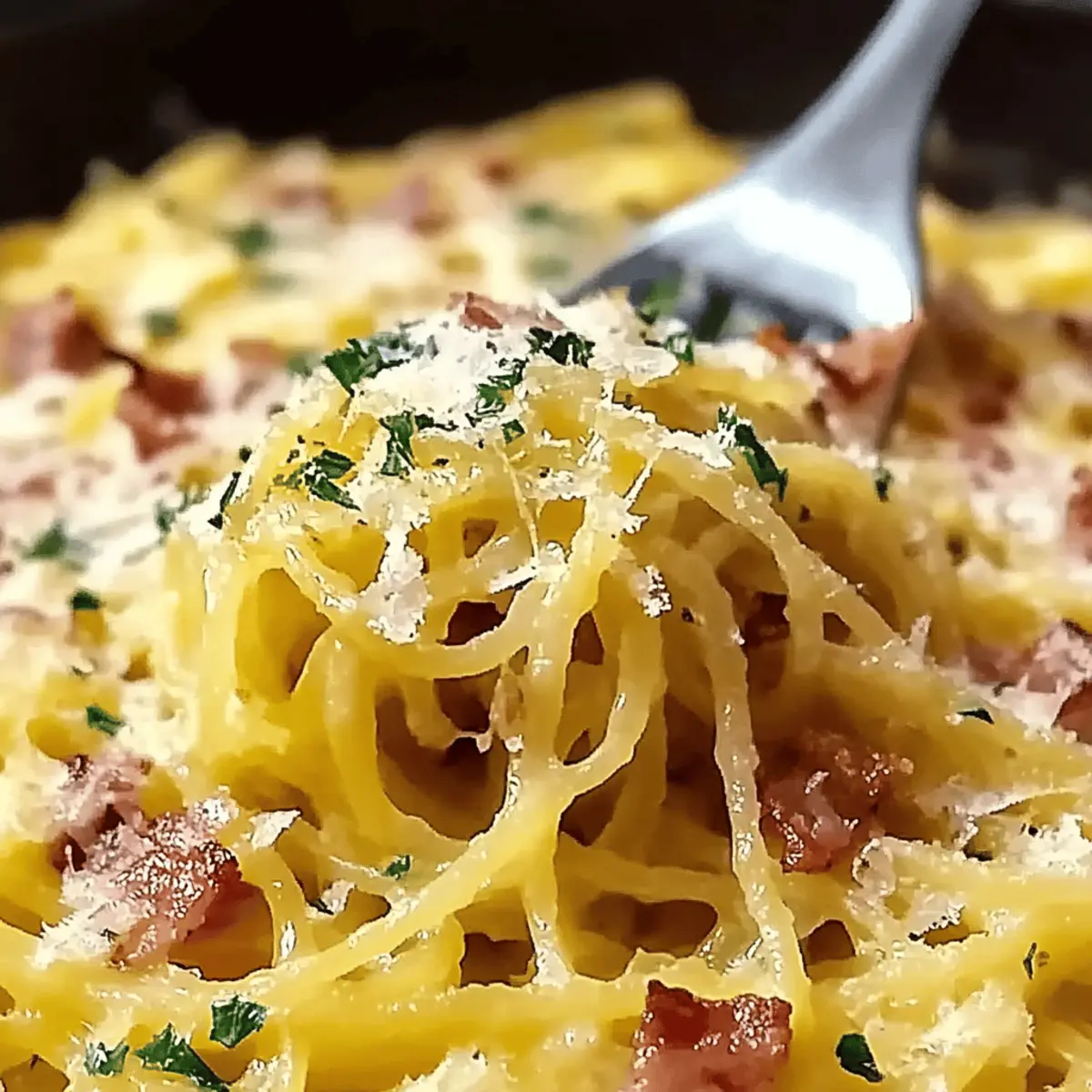 Spaghetti Squash Carbonara: Comfort Food Made Guilt-Free