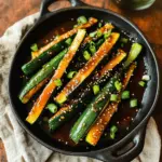 Spicy Asian Zucchini