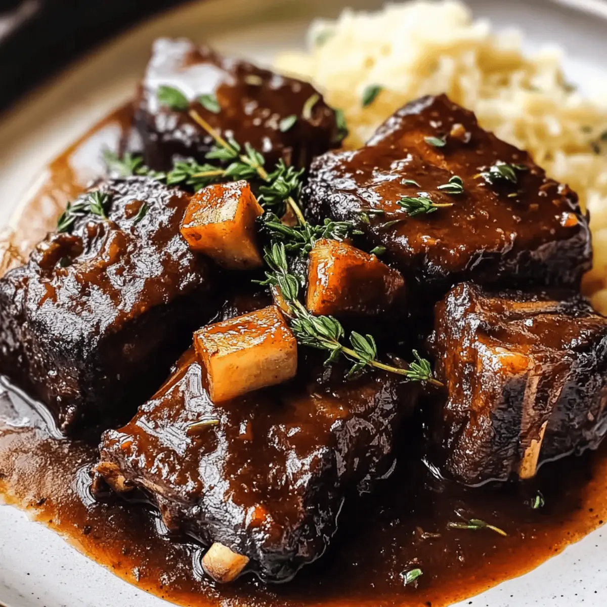 Super Tender Crockpot Beef Short Ribs for Effortless Comfort