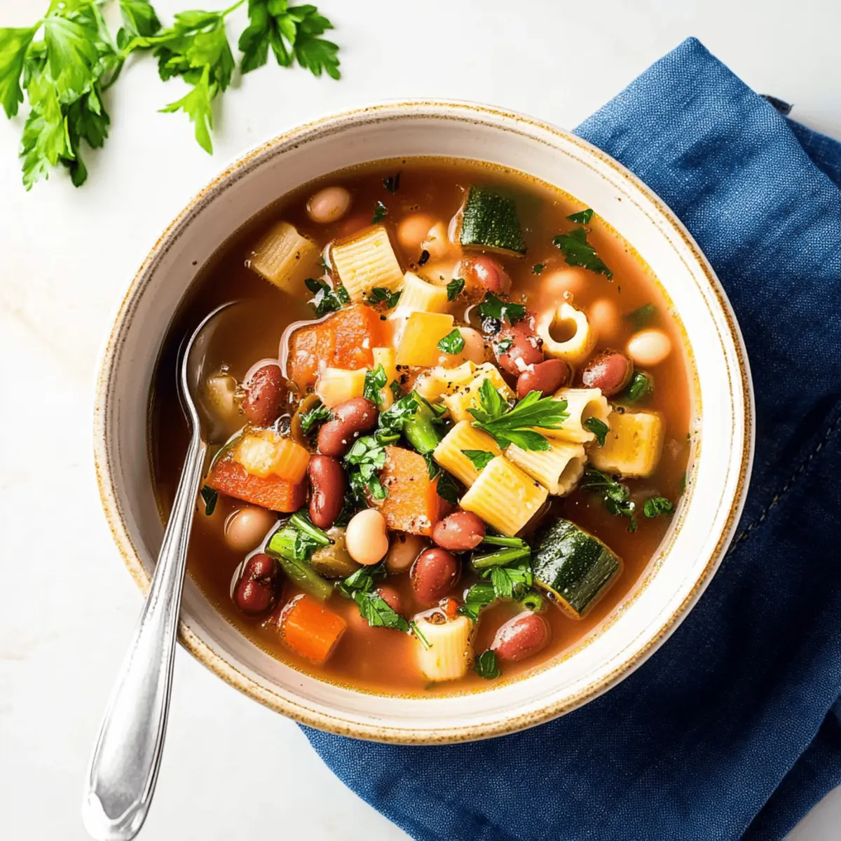 Warm Up with Our Hearty Winter Minestrone Delight