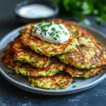 Zucchini Fritters Side Dish