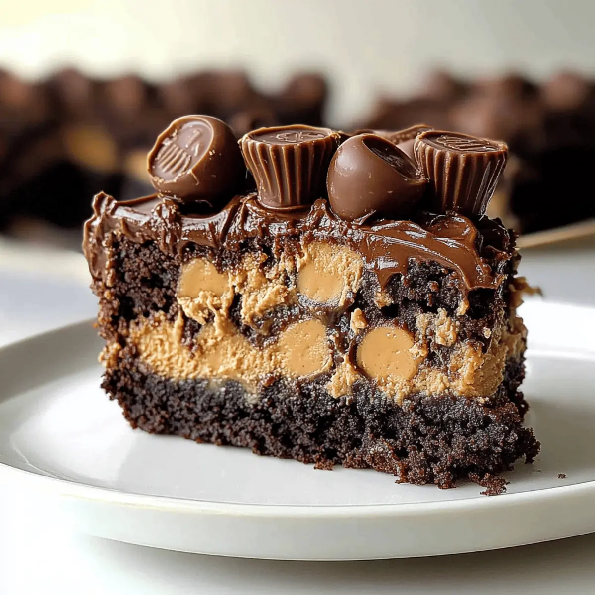 Decadent Peanut Butter Cup Dump Cake Everyone Will Love