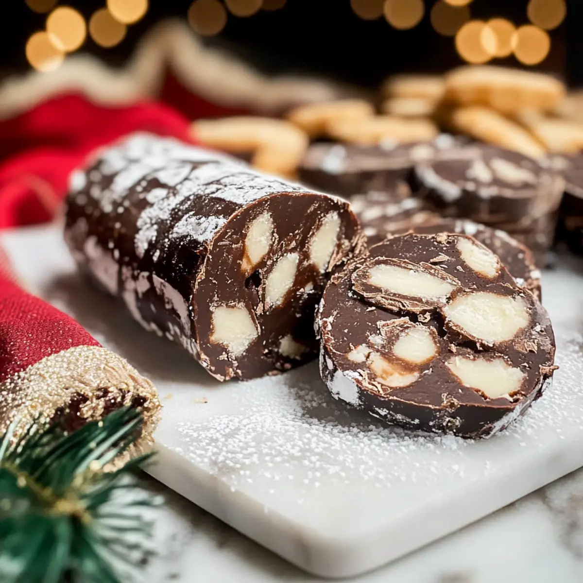 Indulge in Irresistible Italian Chocolate Salami at Home