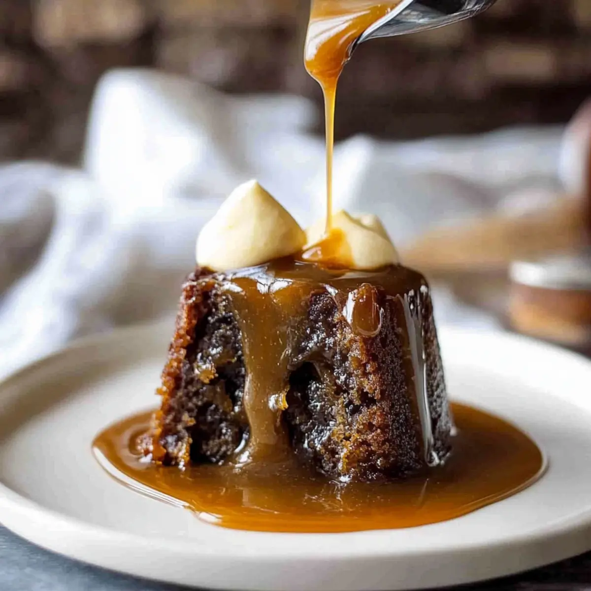 Irresistibly moist Sticky Date Pudding with Butterscotch Bliss