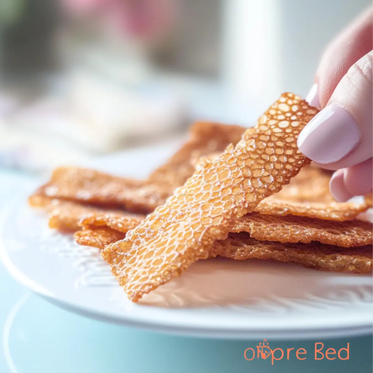 Delicious Honey Tuiles: Light, Crispy Lace Cookies Recipe