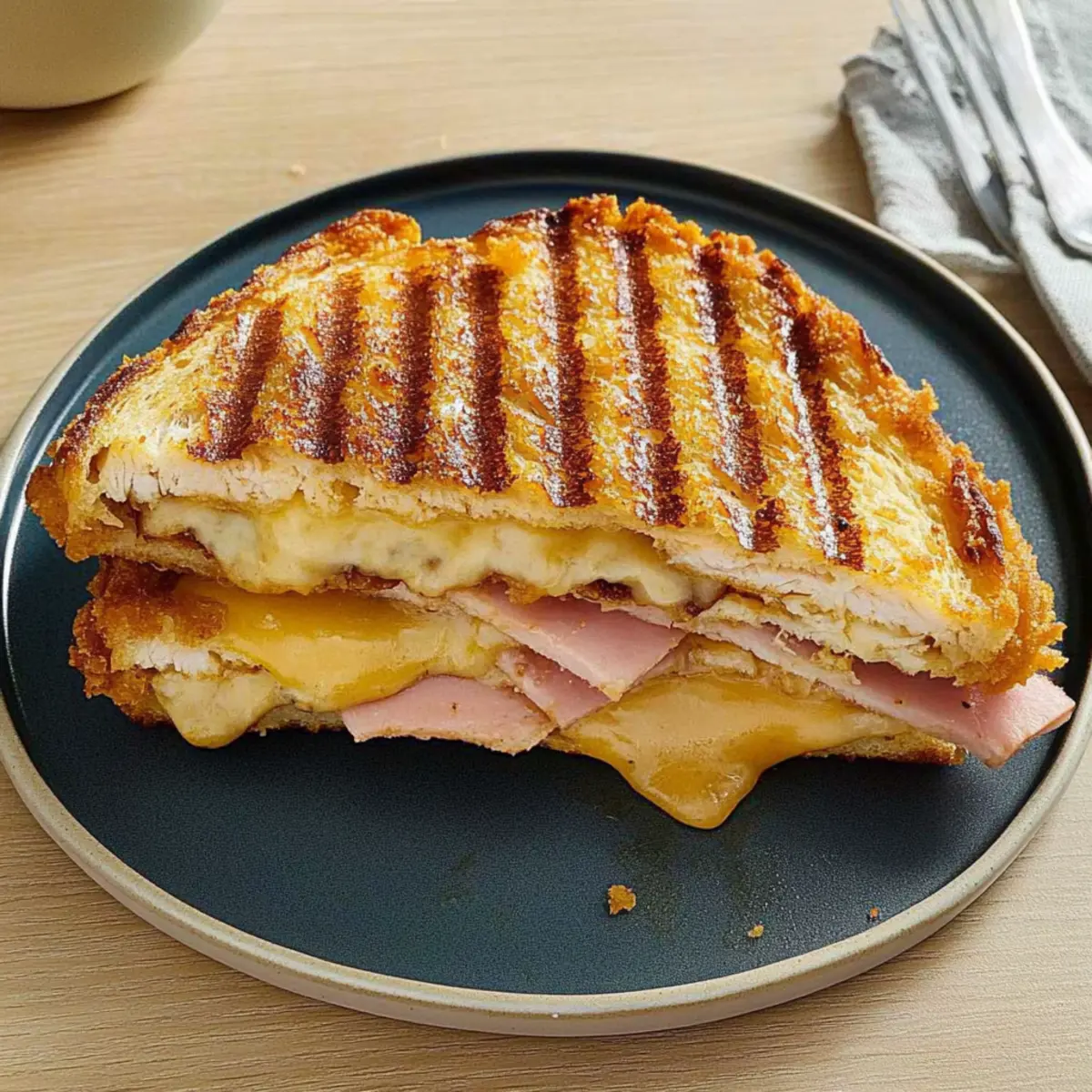 Irresistible Chicken Cordon Bleu Sandwich for Cozy Nights