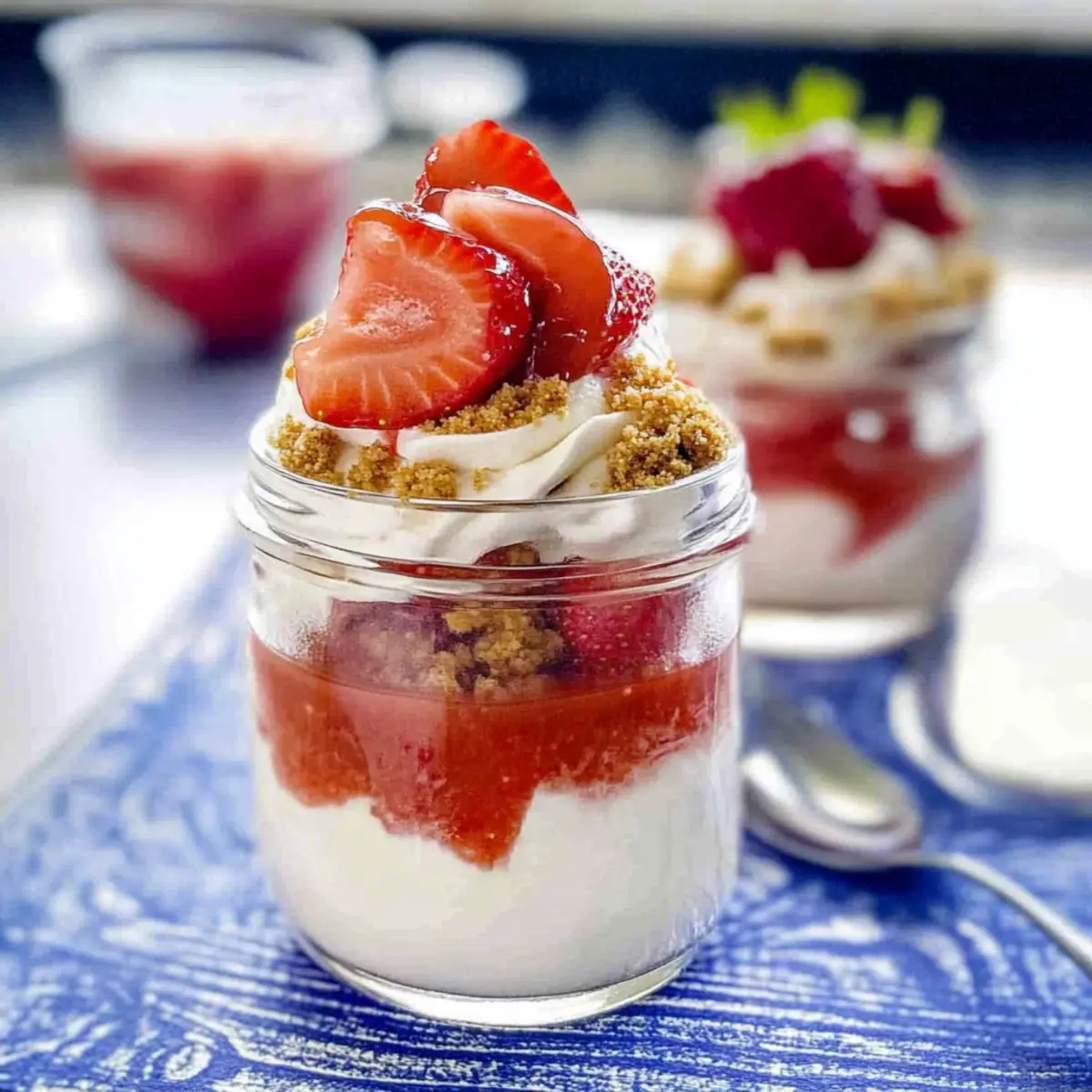 Decadent Strawberry Cheesecake Sundae Pots You’ll Love