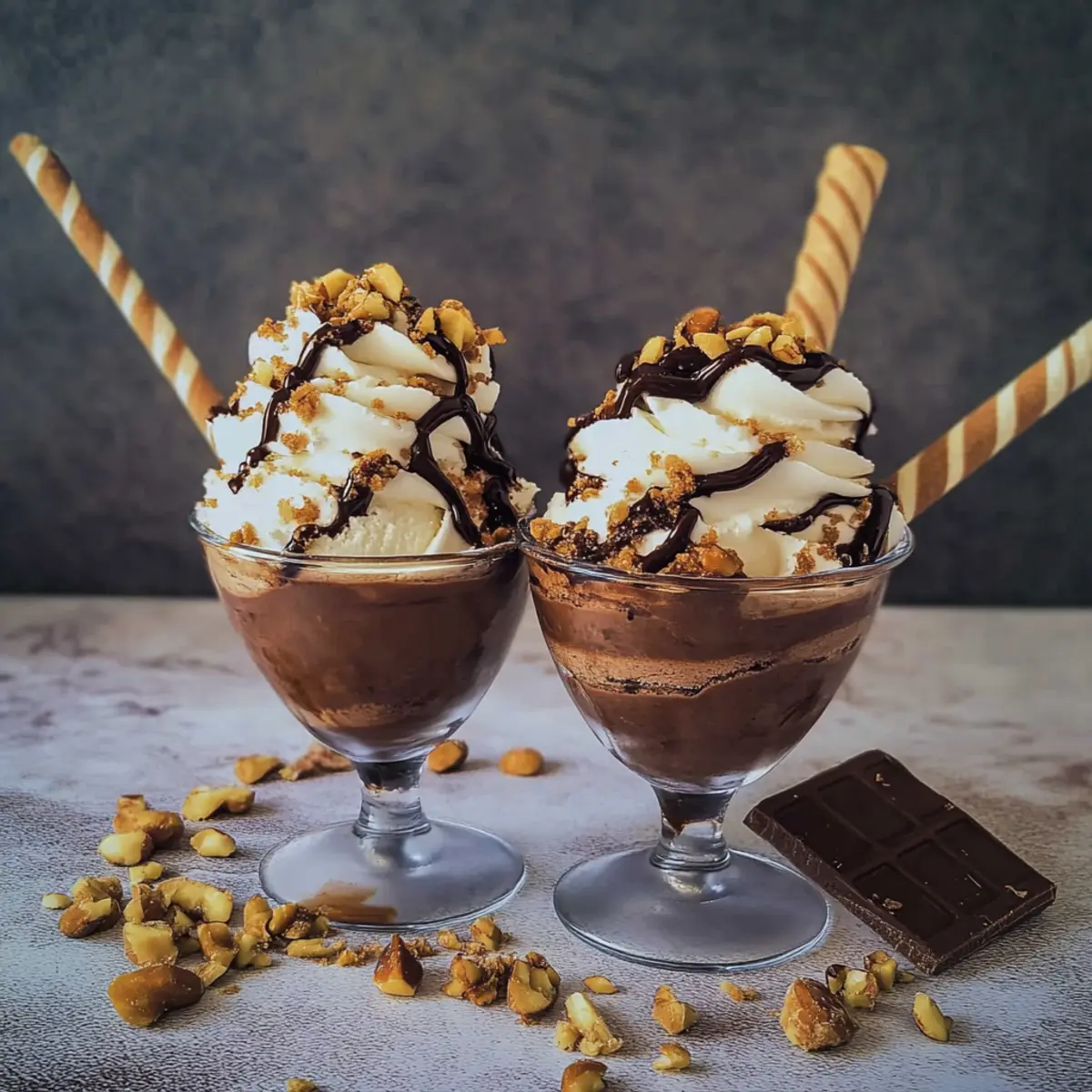 Decadent Chocolate Sundae: Your Homemade Dessert Bliss