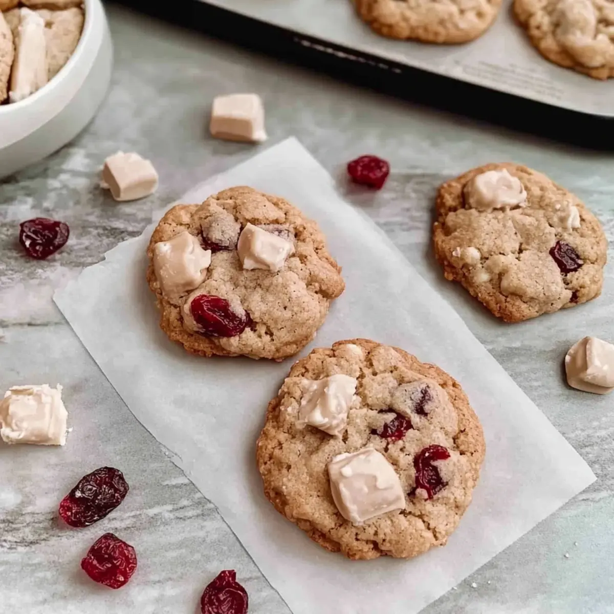 White Chocolate Cranberry Cookies – Guilt-Free Treats for All