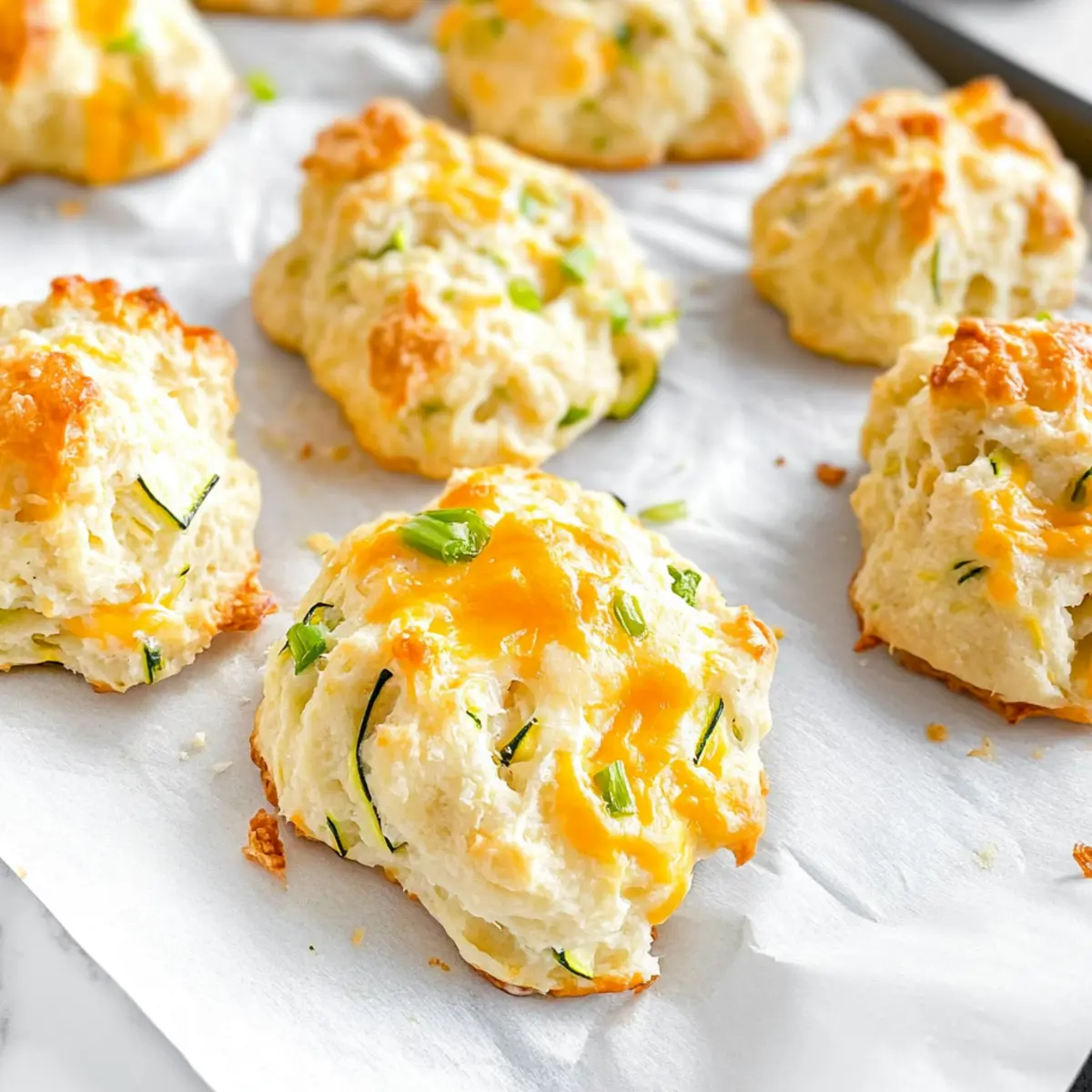 Delicious Zucchini & Cheese Drop Biscuits for Easy Comfort