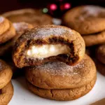 Gingerbread Cheesecake Cookies