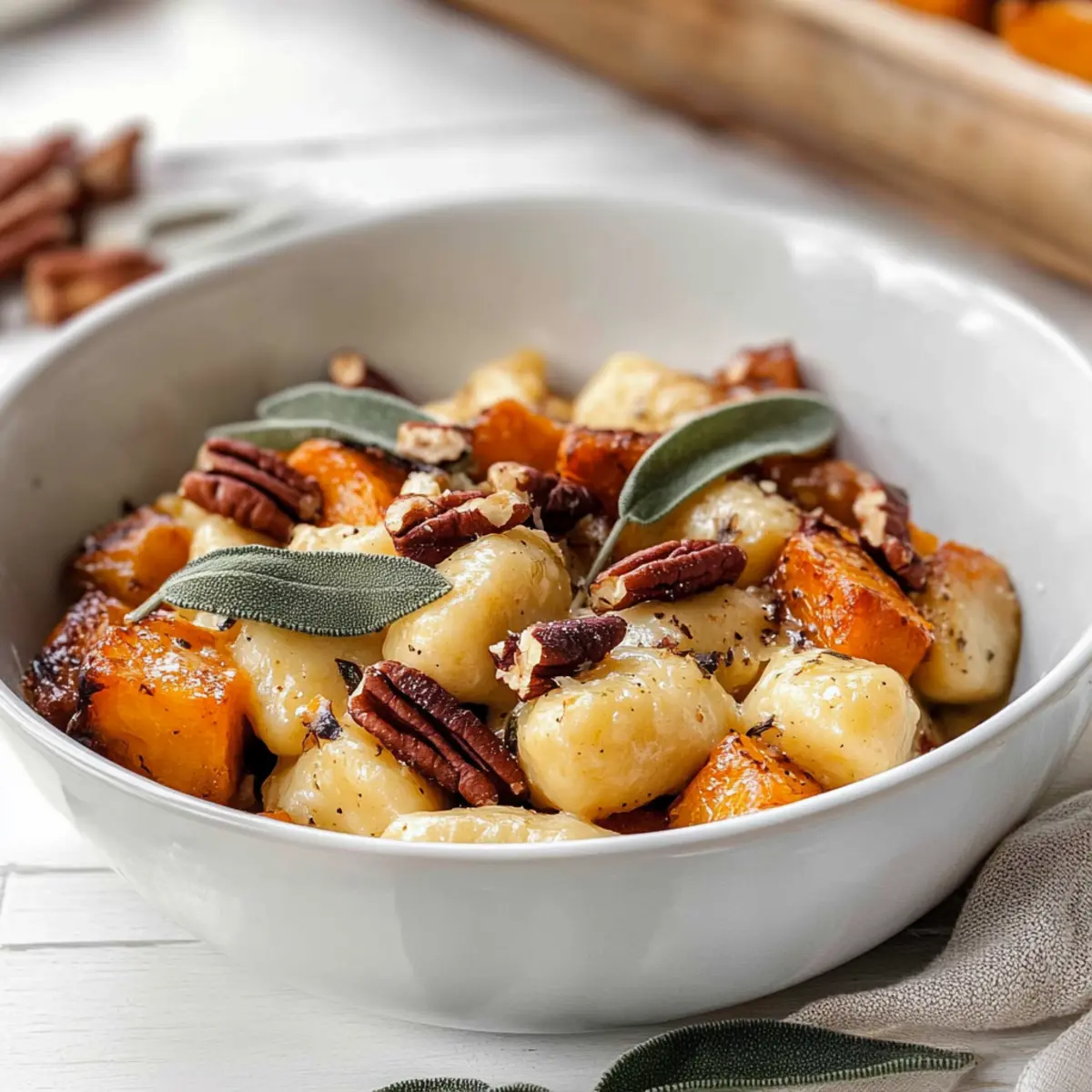Creamy Air Fryer Pumpkin Gnocchi Bake for Cozy Nights