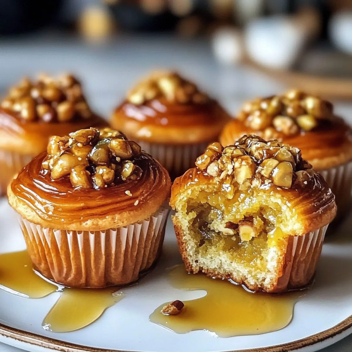 Baklava Muffins: Sweet, Nutty Goodness for Breakfast Bliss