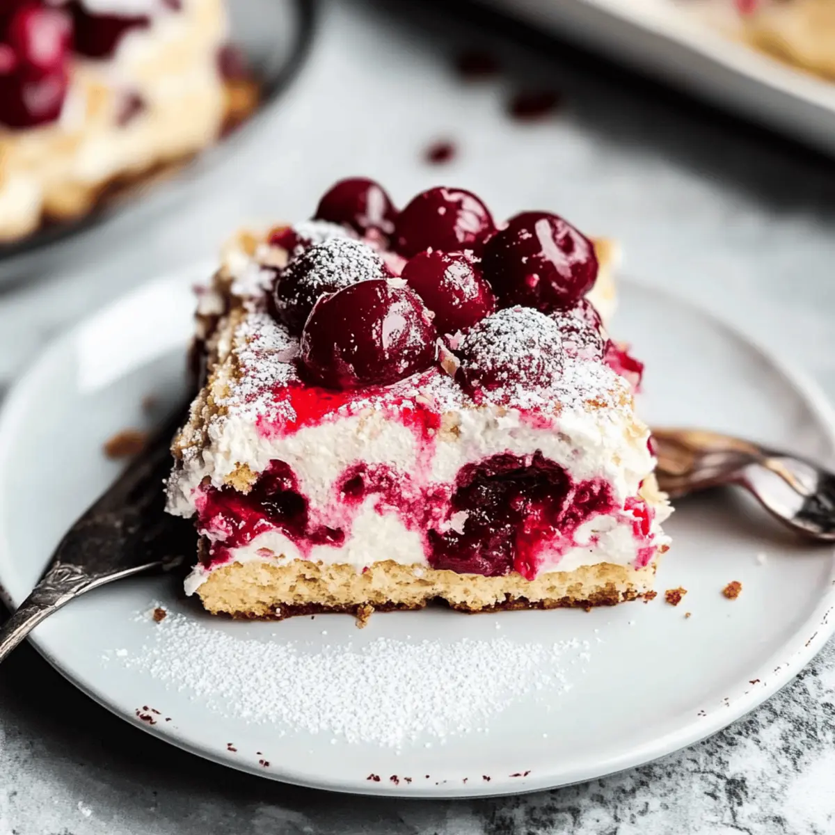 Cherry Almond Tiramisu: A Light, No-Bake Summer Treat