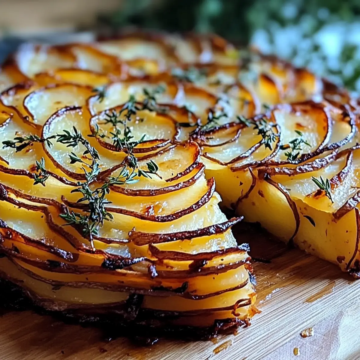 Crispy Balsamic-Thyme Potato Torte for the Perfect Dinner Party