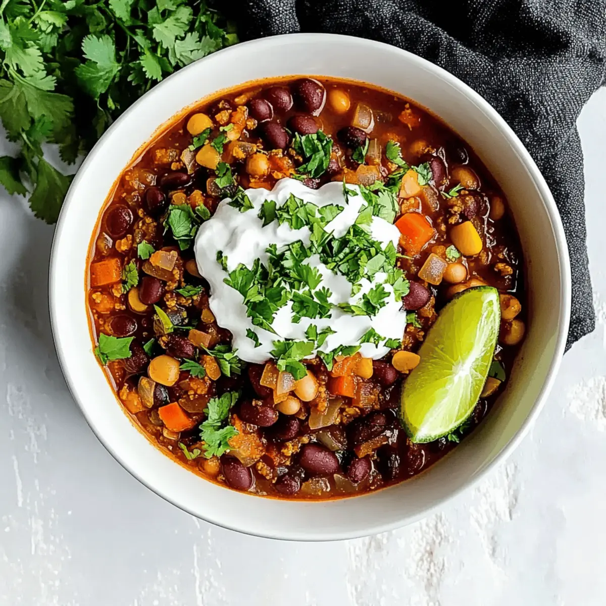 Cozy Up with Delicious Crockpot Vegetarian Chili Tonight