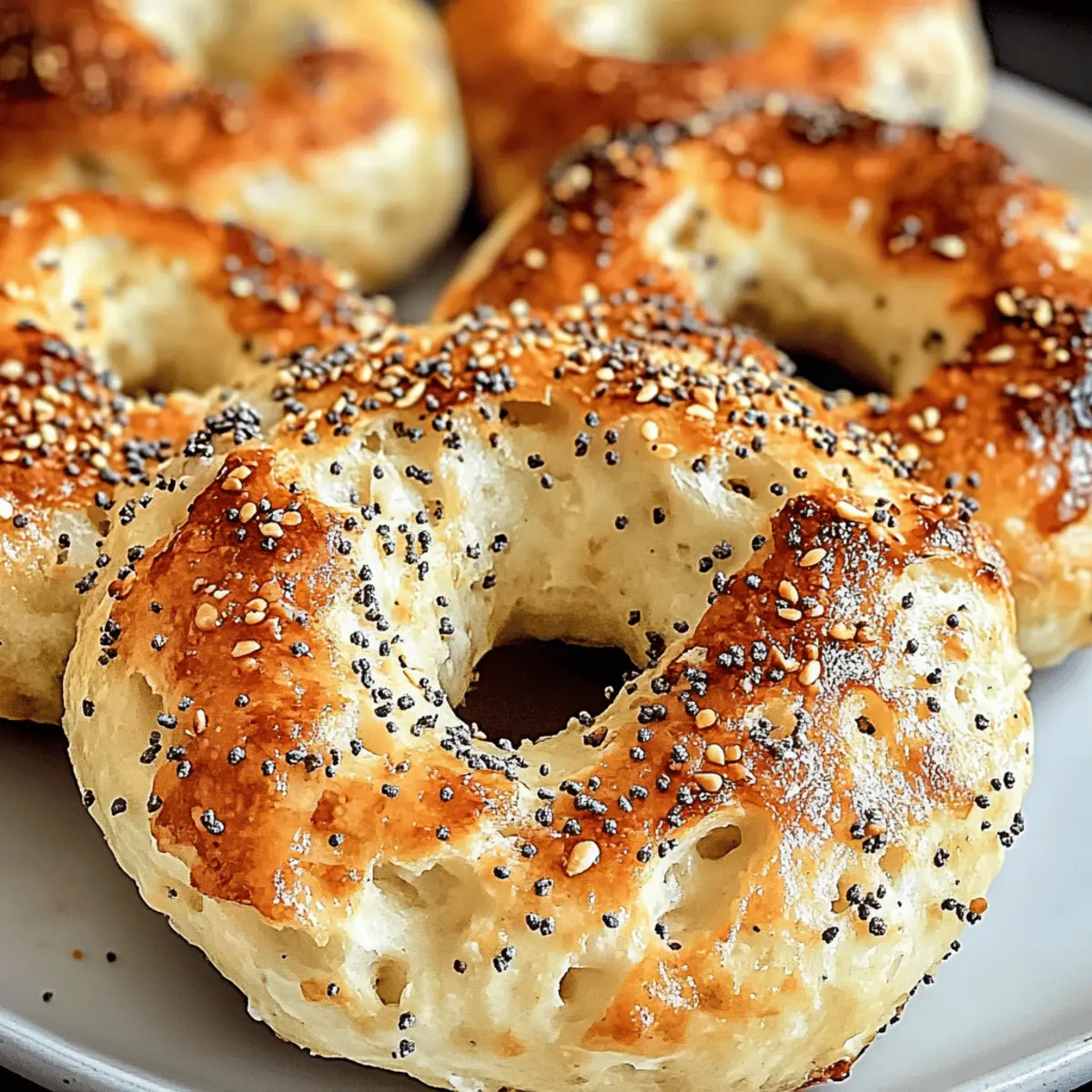 Greek Yogurt Bagels: Soft, Chewy, High-Protein Delight!