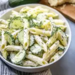 Healthy Cucumber Pasta Salad