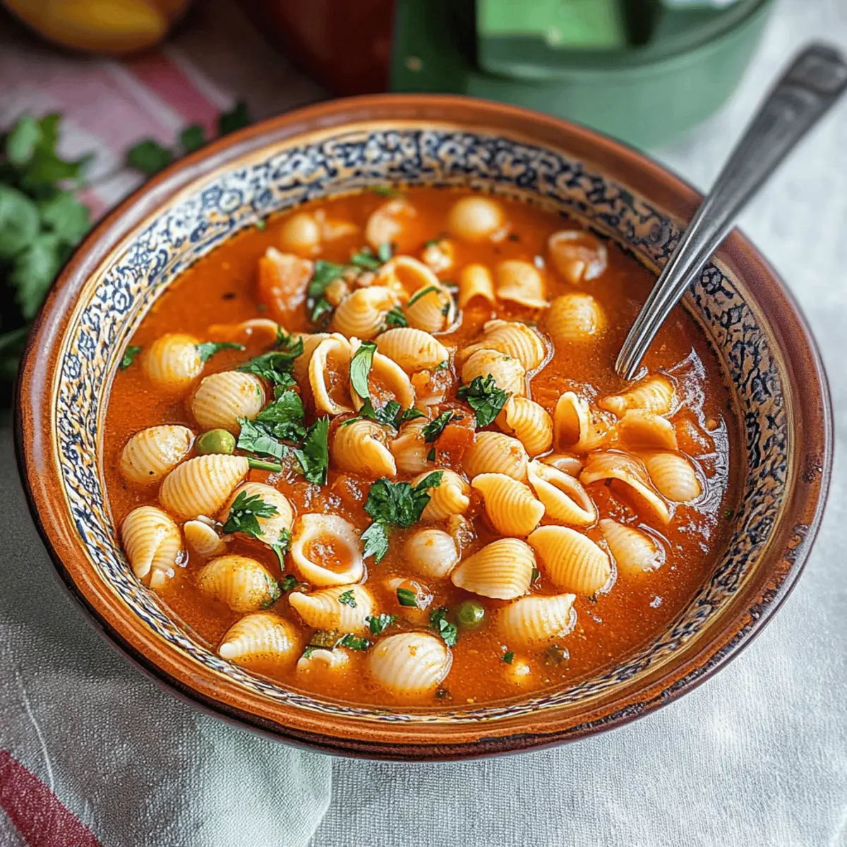 Cozy Up with Easy Mexican Sopa de Conchas in Minutes