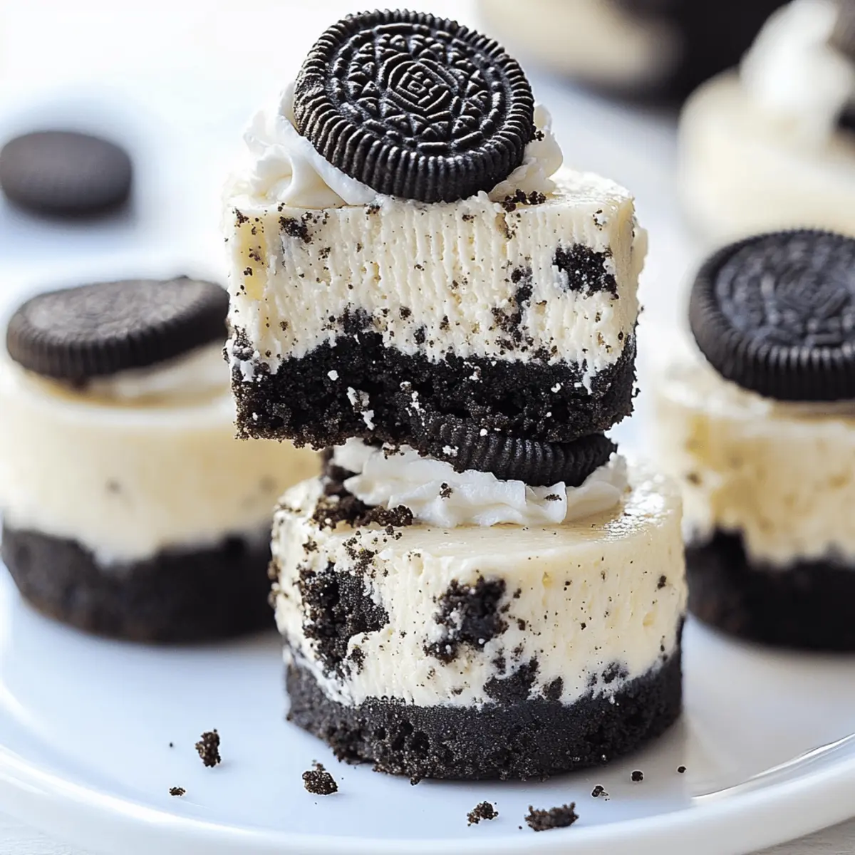 Mini Oreo Cheesecakes That Will Steal Your Heart