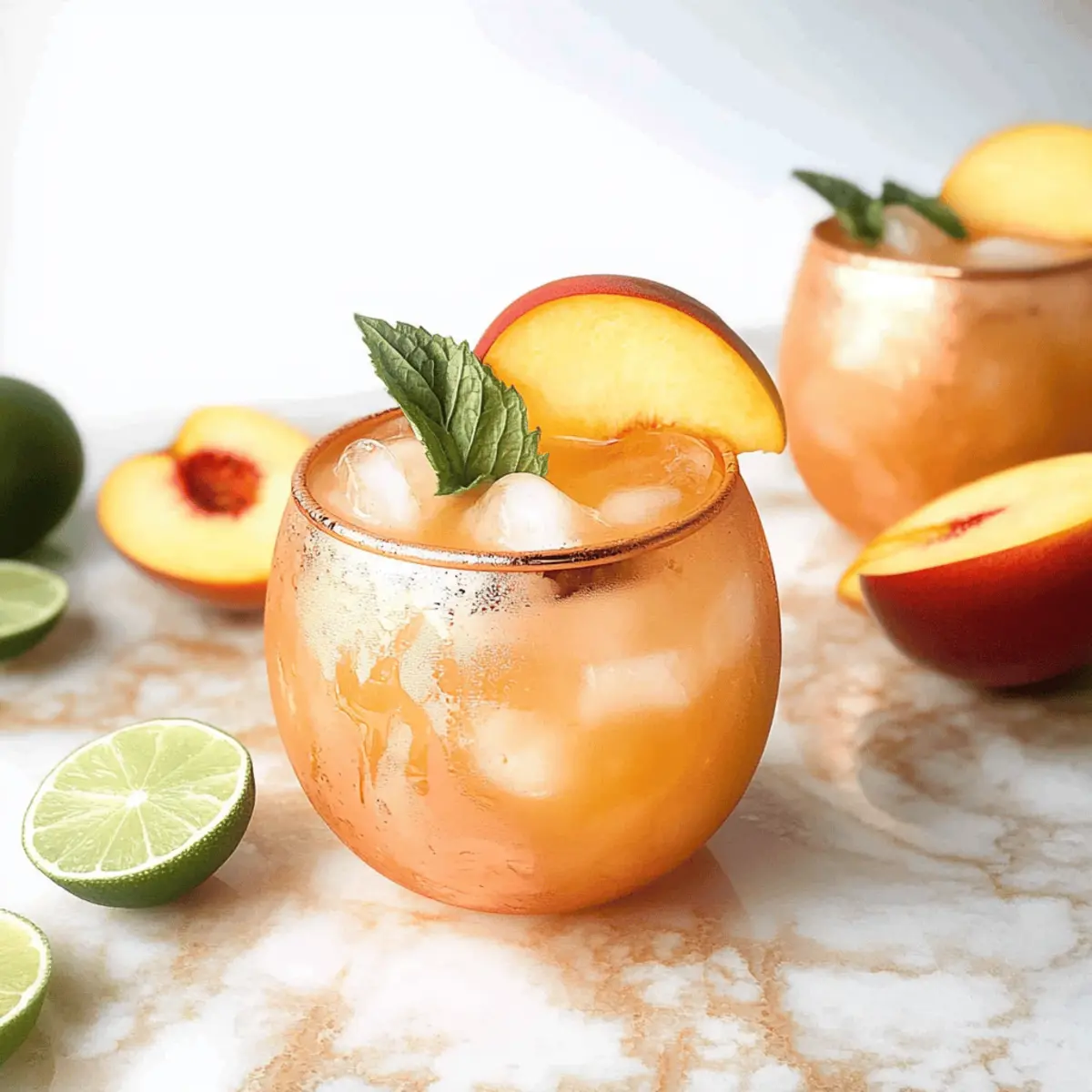 Peach Moscow Mule: A Bright, Summery Cocktail Dream