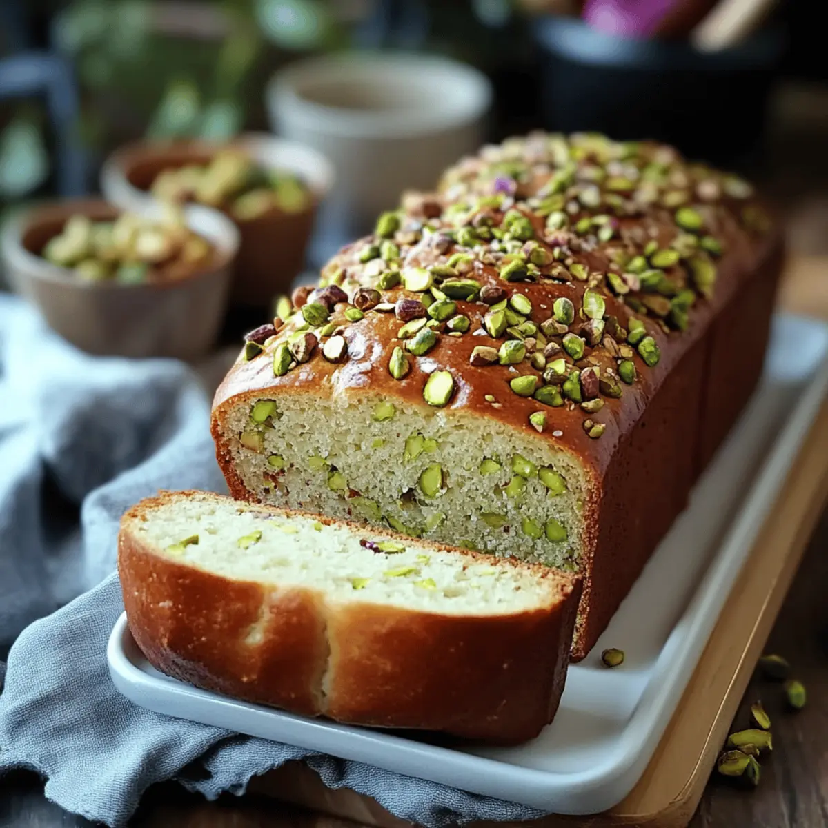 Delicious Pistachio Bread: A Sweet Escape for Your Taste Buds