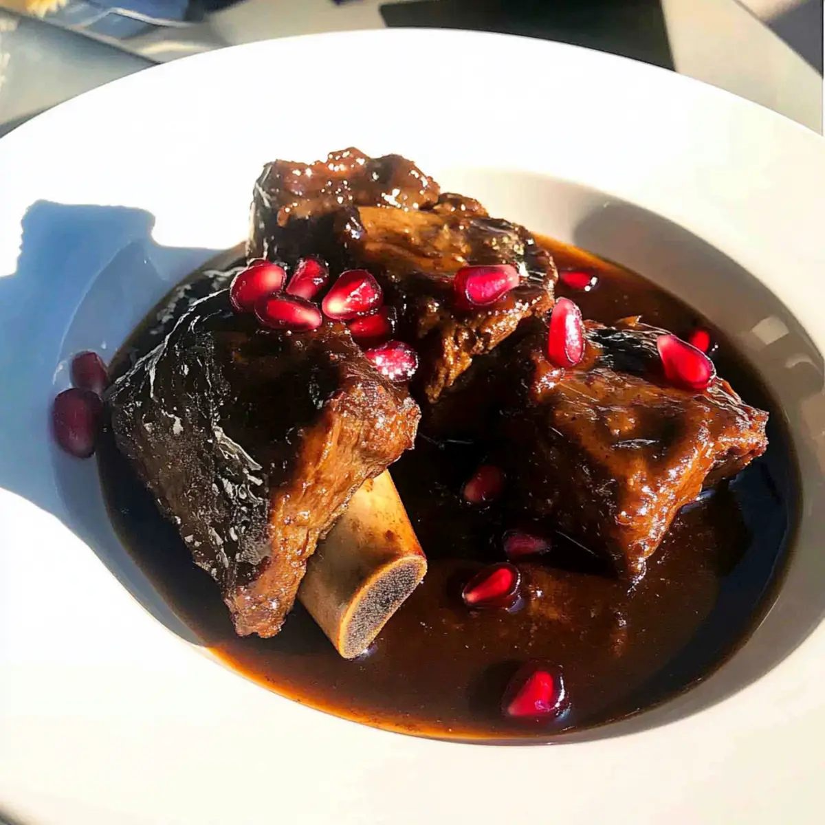 Ultimate Comfort: Pomegranate Balsamic Braised Short Ribs