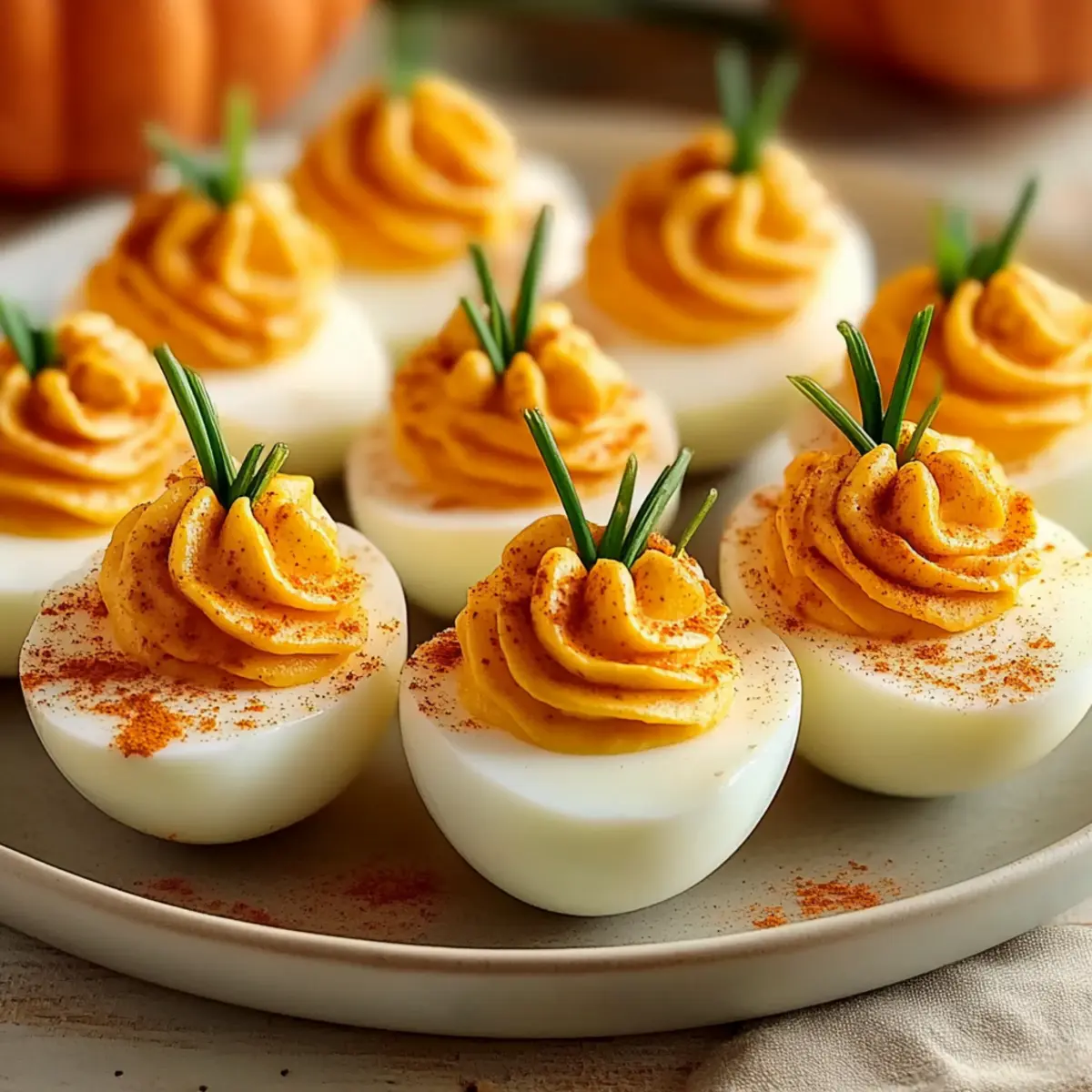 Pumpkin Patch Deviled Eggs: A Fun Twist for Fall Gatherings
