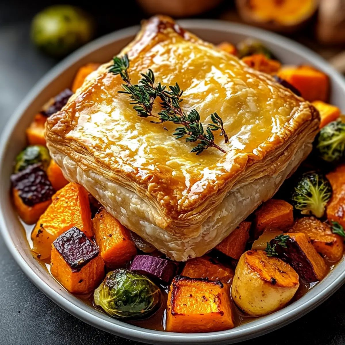 Roasted Autumn Vegetable Pot Pies: Cozy Comfort Food Bliss